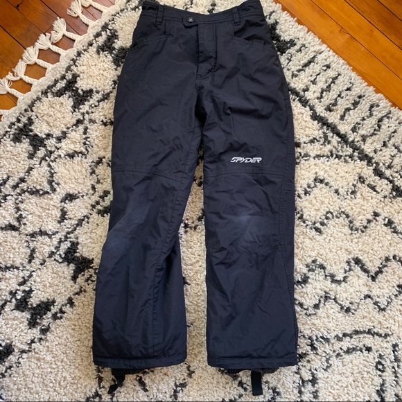 Spyder Other - Kids Spyder Snow Pants Black Ski Pants Insulated